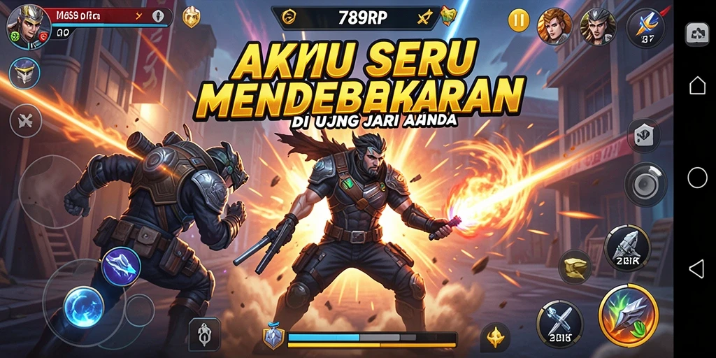 Tampilan mengesankan dari gameplay intens di 789RP.