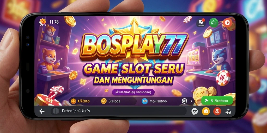 Tampilan menawan dari gameplay Slot di BOSPLAY77.
