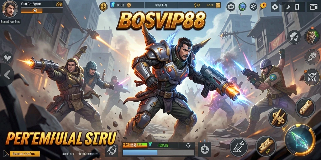 Gameplay seru dalam BOSVIP88 yang penuh aksi.