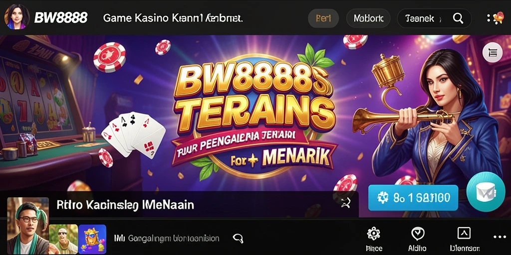 Tampilan permainan BW888 yang menarik dan interaktif.