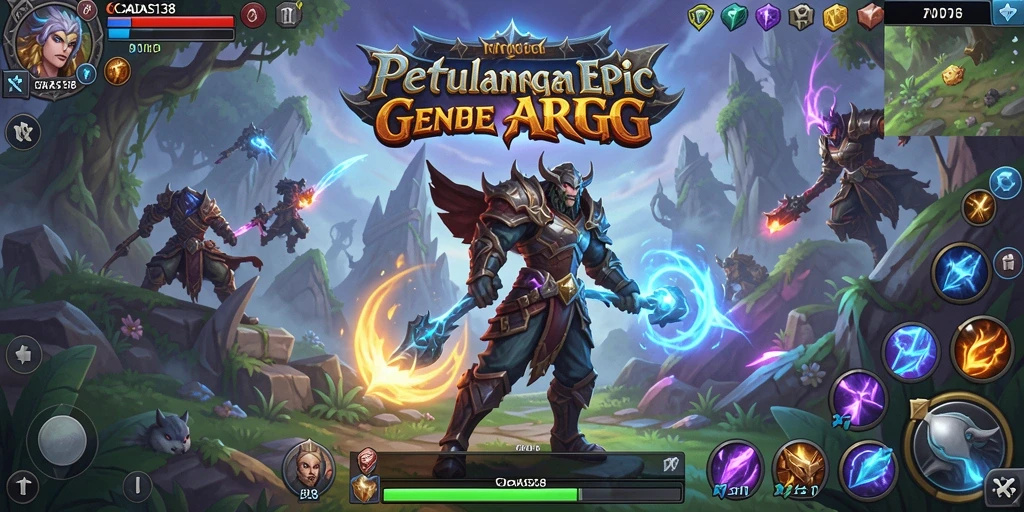 Tampilan utama gameplay CADAS138 yang memukau dan menarik.