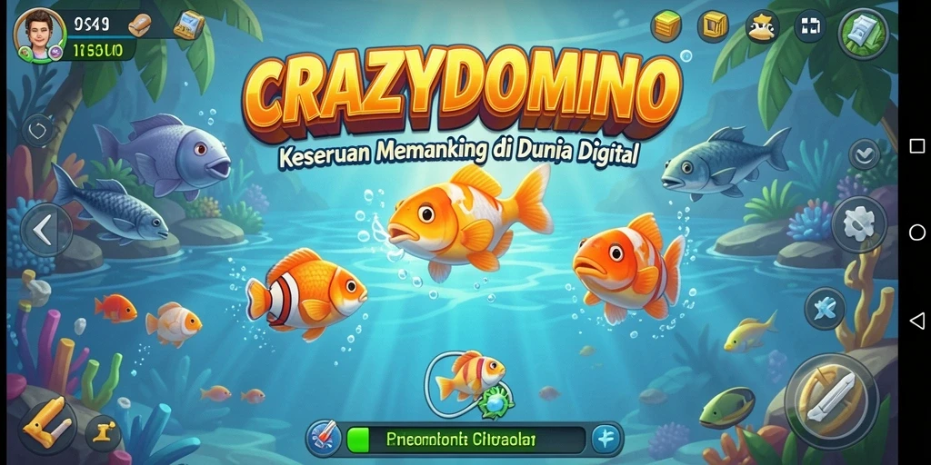 Menampilkan gameplay memancing yang mendebarkan dan interaktif.