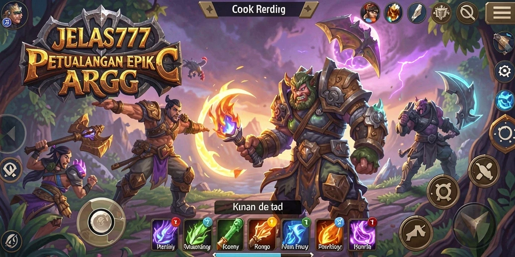 Gameplay mendebarkan dalam dunia fantasi ARPG yang luas.