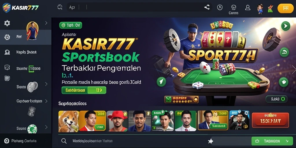 Tampilan gameplay KASIR777 saat melakukan taruhan olahraga.