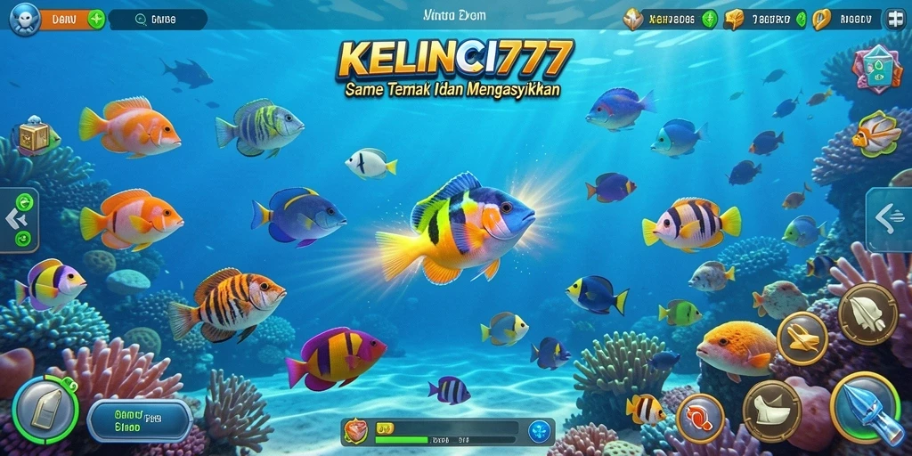 Tampilan gameplay Tembak Ikan yang seru dan menantang.