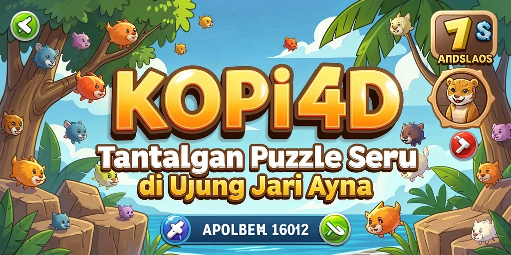 Tampilan gameplay KOPI4D yang menarik dan menantang.