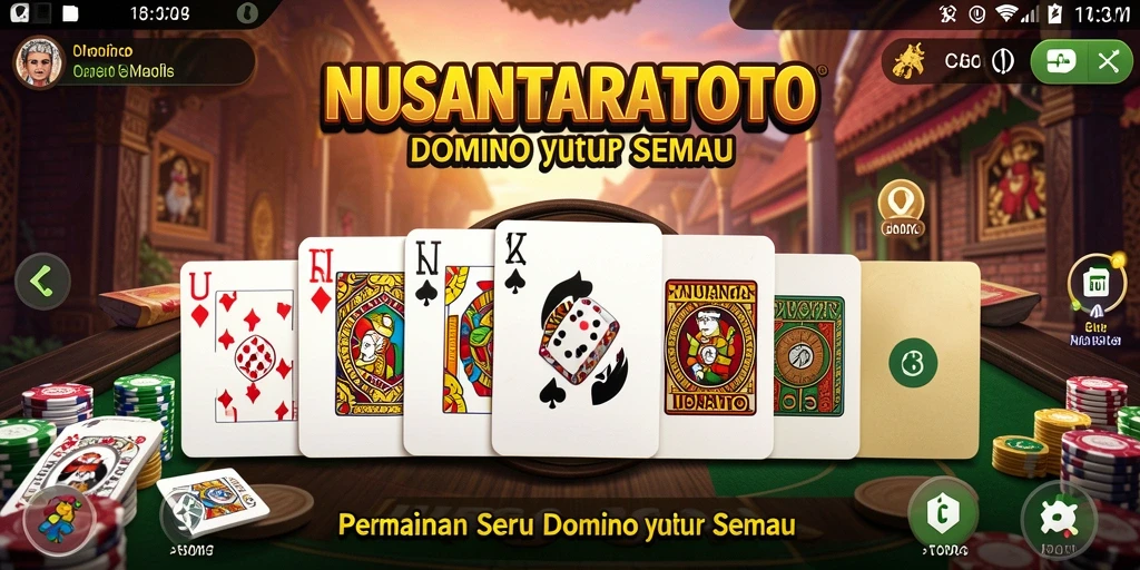 Tampilan gameplay seru dalam NUSANTARATOTO yang menarik.