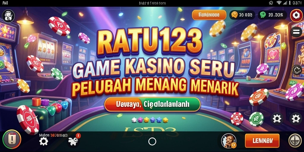 Gameplay seru RATU123 dengan banyak pilihan permainan Kasino.