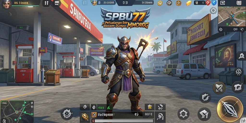 Tampilan gameplay <strong>SPBU77</strong> yang menarik dan penuh aksi dari dunia MMORPG.